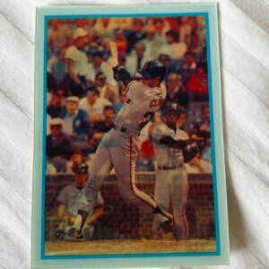 SPECIAL 3D CARD -WILL CLARK - 1986 ROOKIES SF. CARD 6. SPORTFLICS.